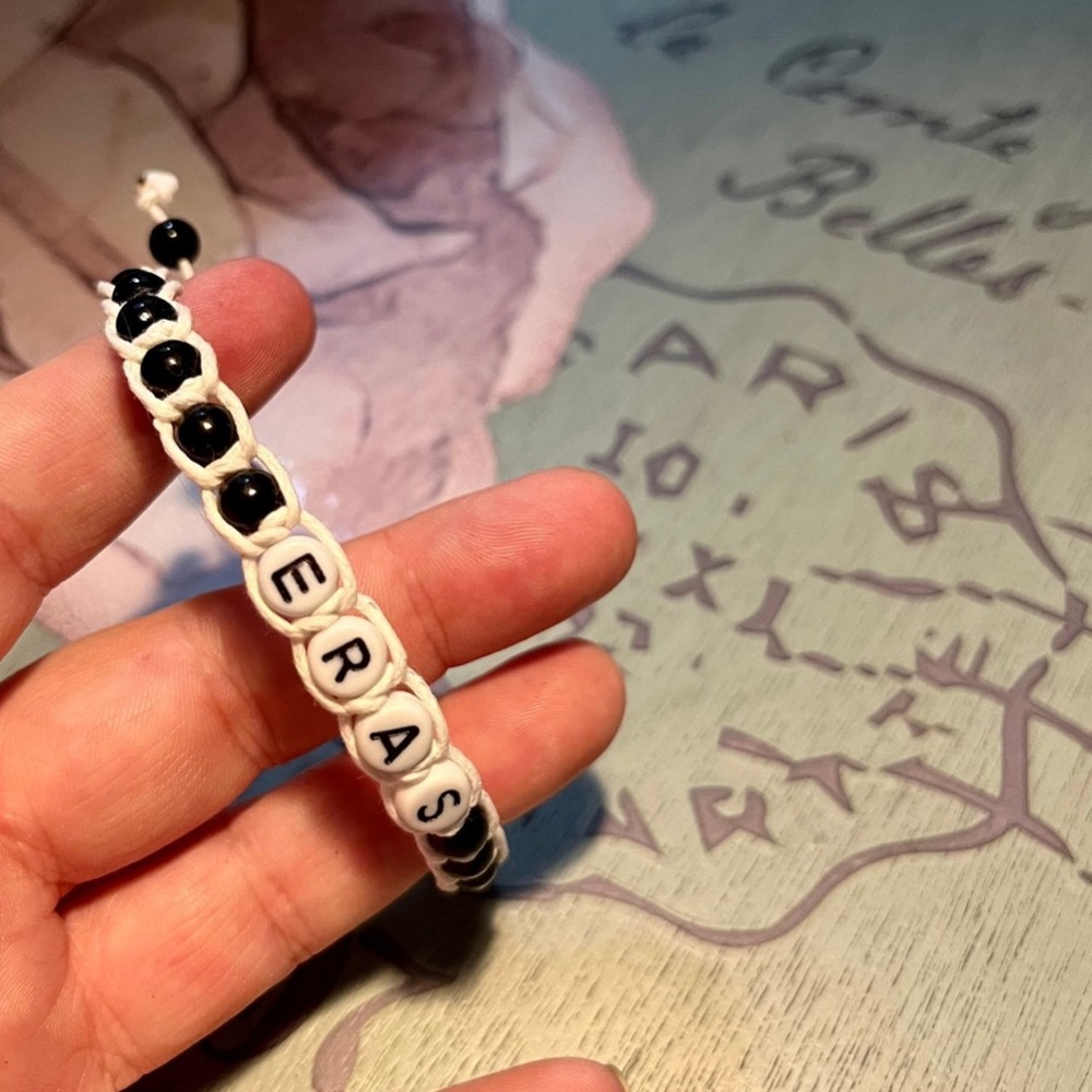 Handmade Taylor Swift ERAS Tour Beaded Friendship Bracelet - Adjustable